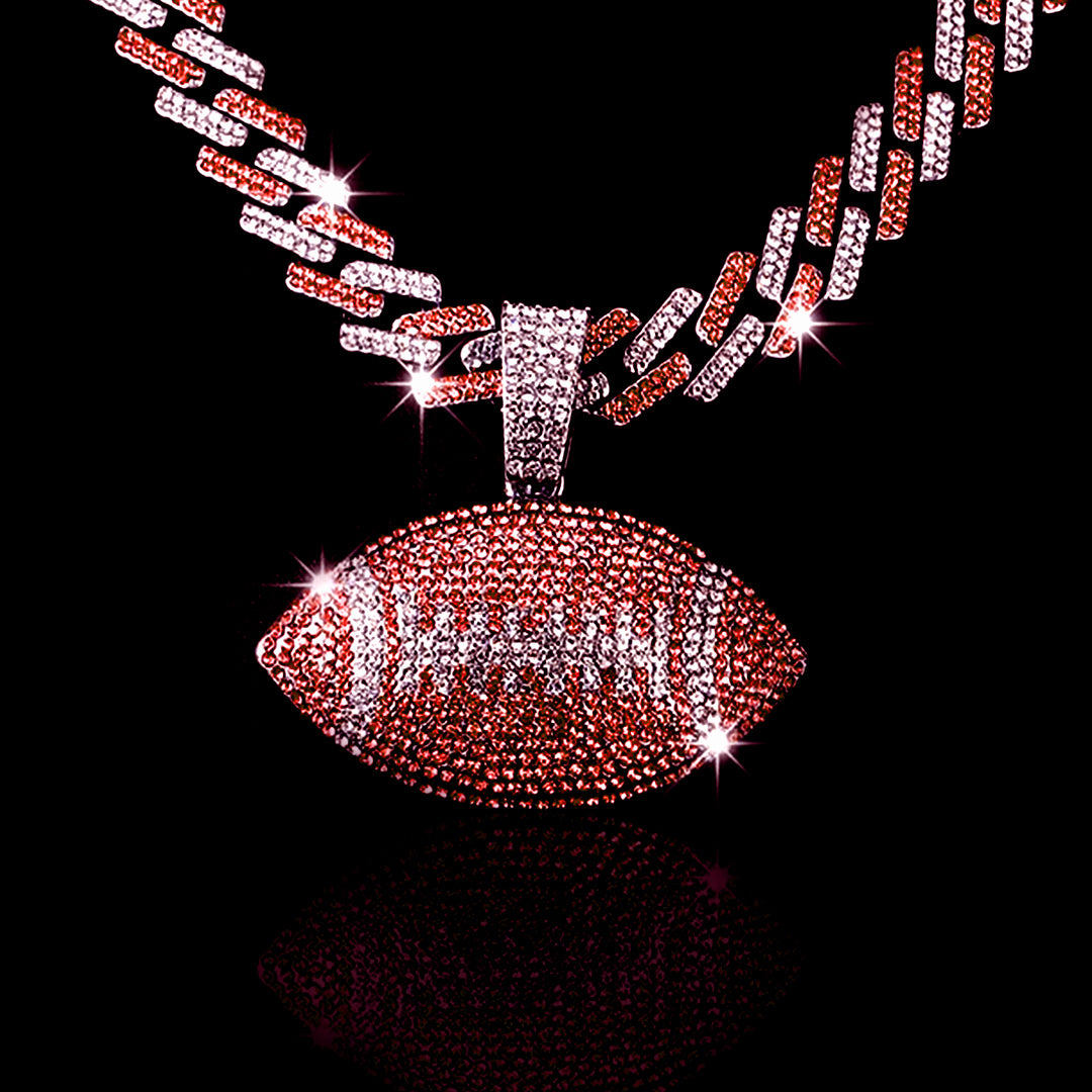 SET RUGBY - RED & SILVER