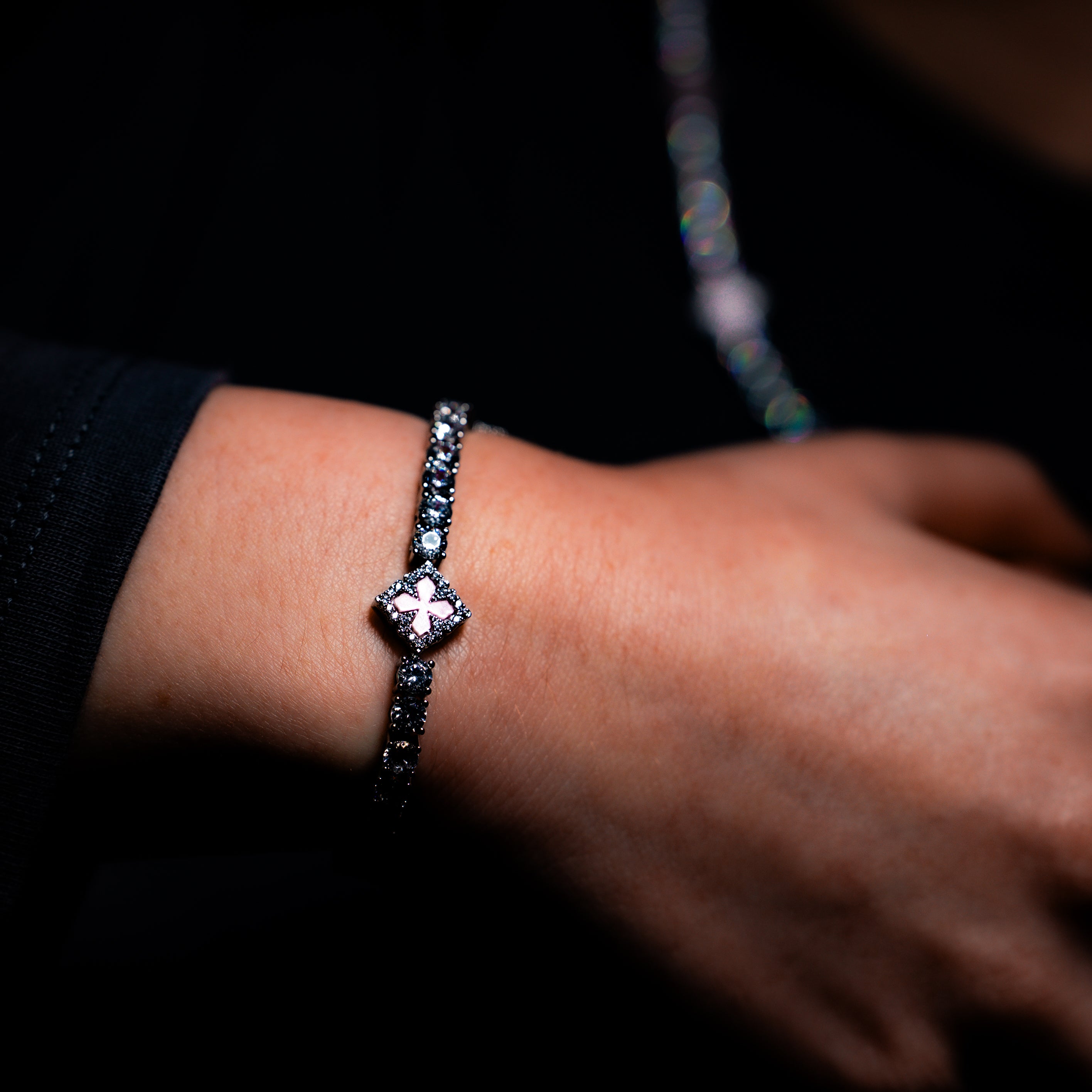 Bracciale Tennis Cleef - Pink