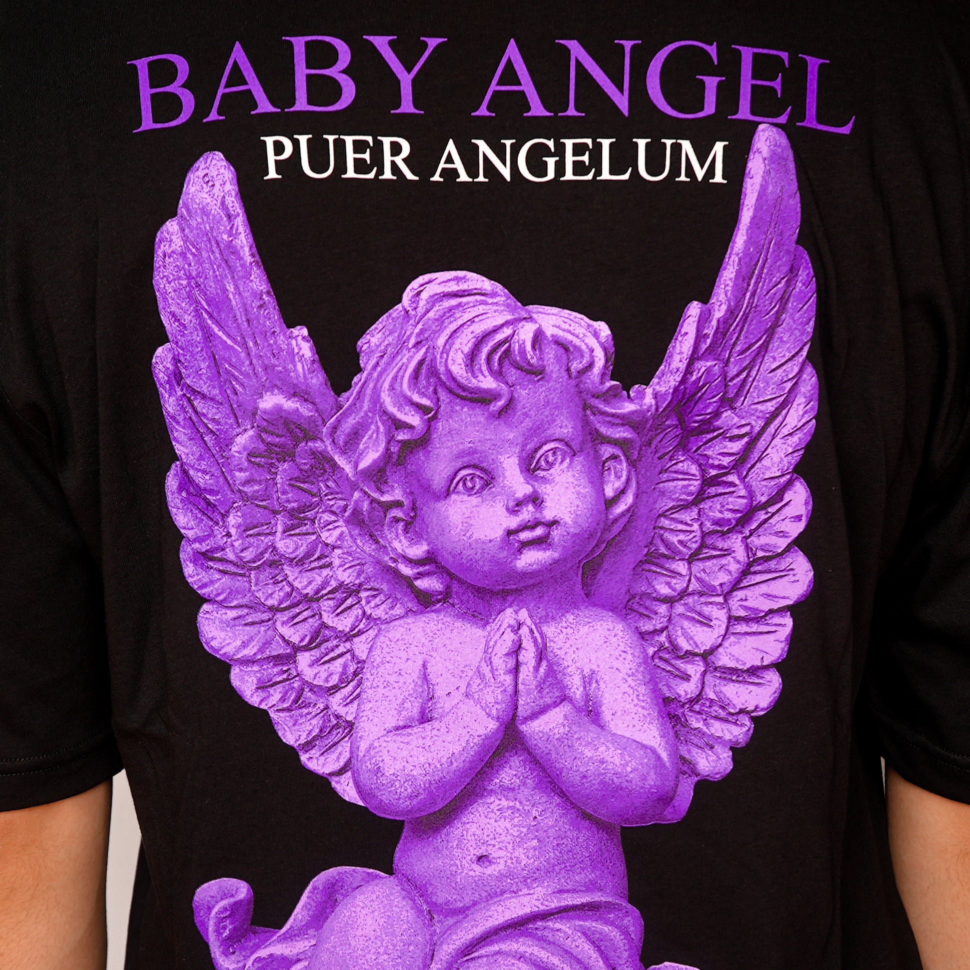 T-Shirt Baby Angel - Nera