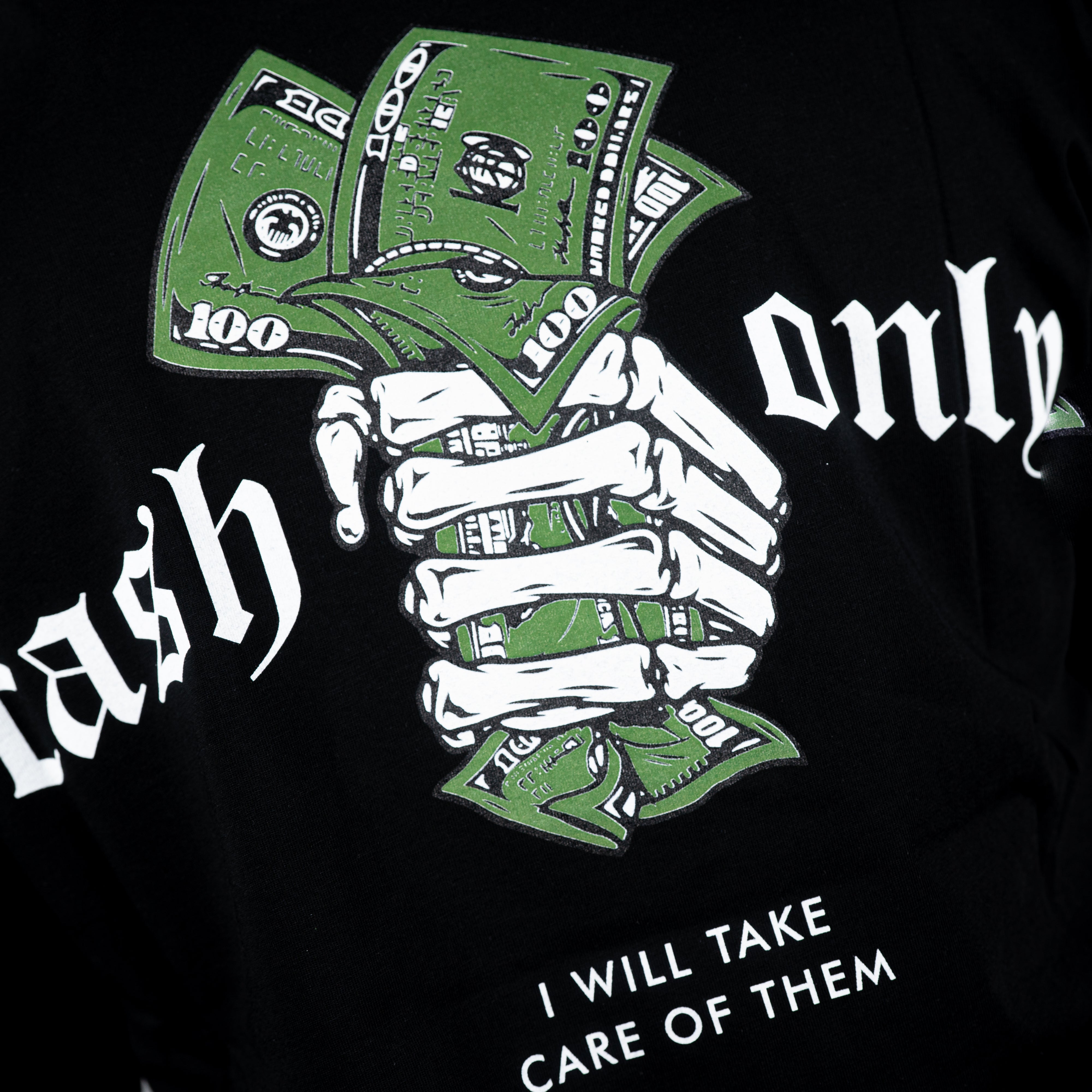 T-Shirt Cash Only - Nera