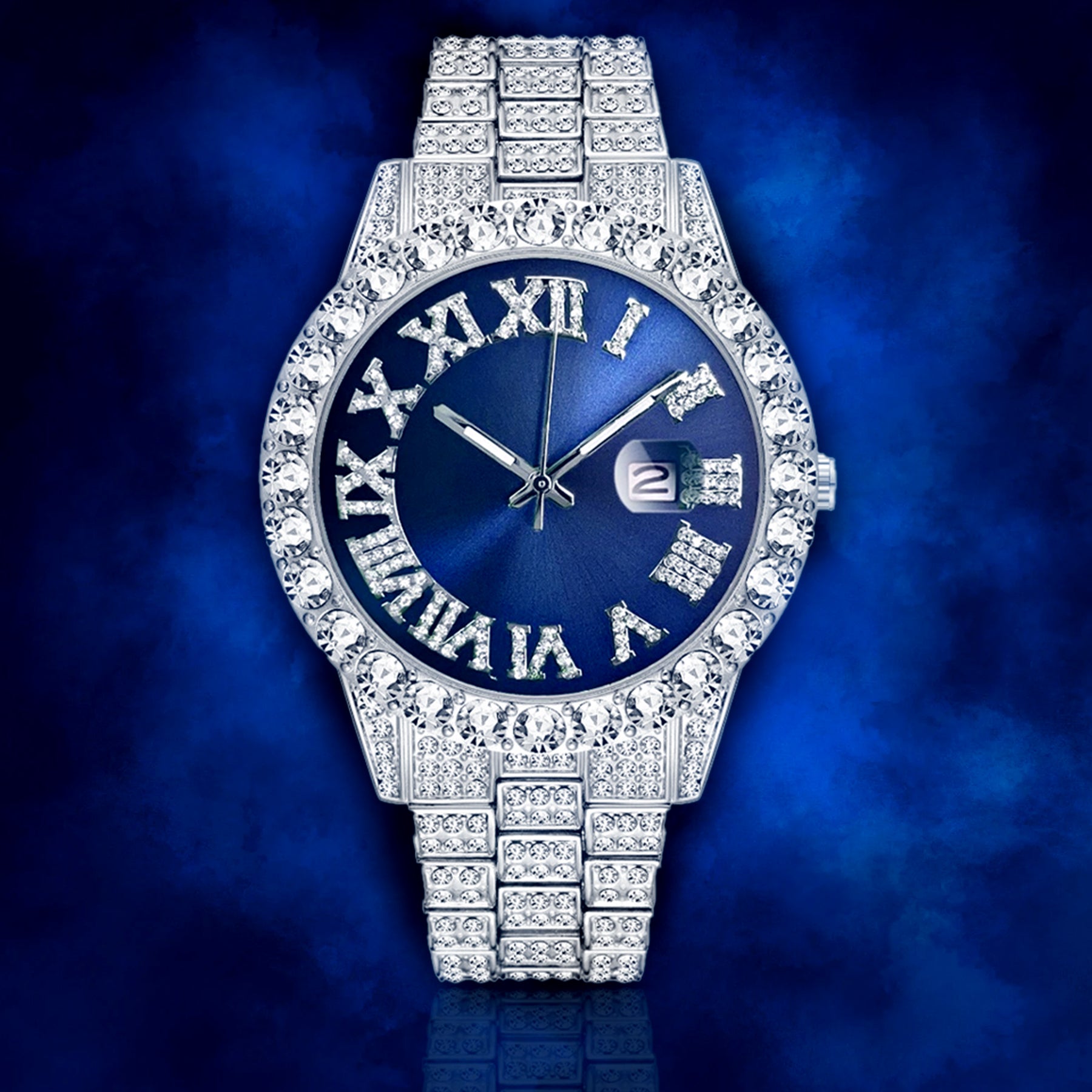 Orologio PRESIDENTIAL - Blu e Silver