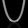 Collana Ice Cuban - Silver (6071343218851)