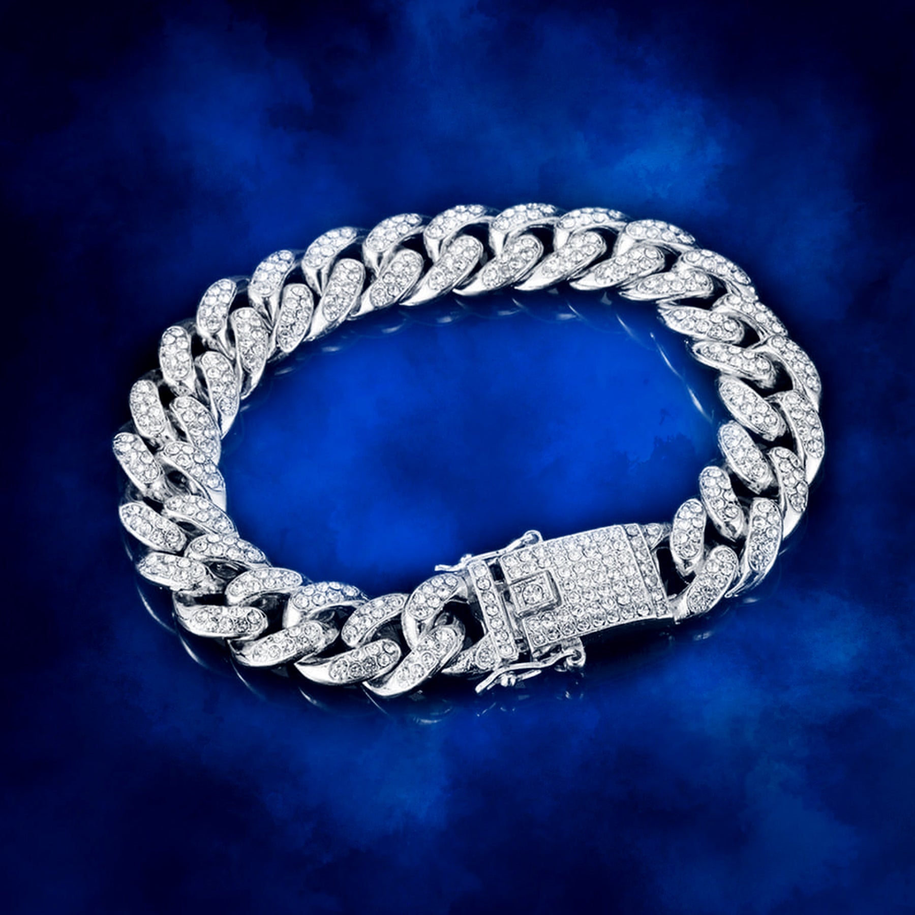 Bracciale Drippin Cuban - Silver