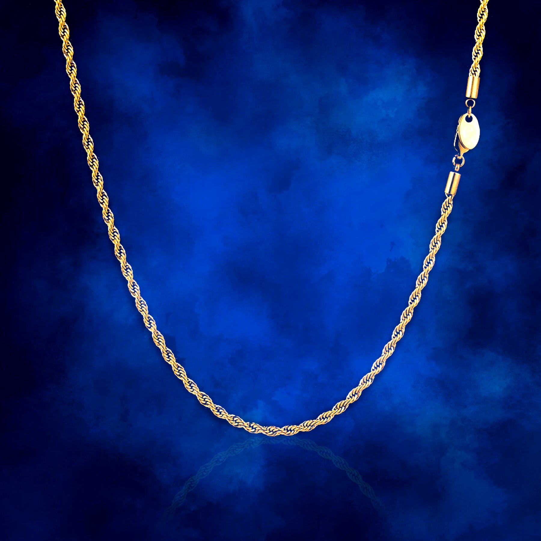 Collana a Corda - Oro 3mm