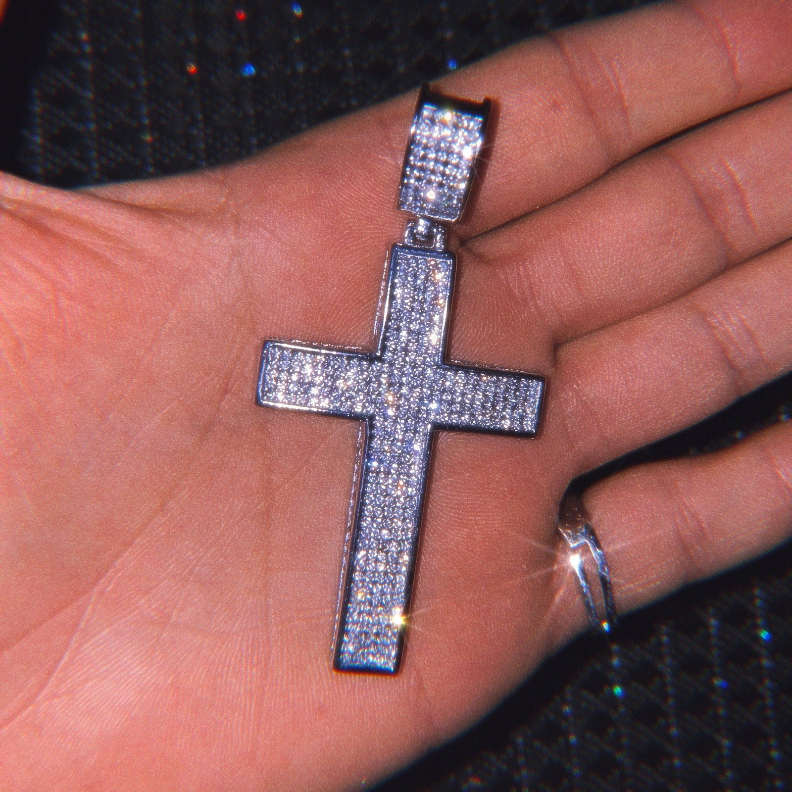 Pendente BIG Cross - Silver