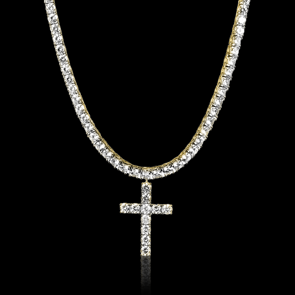 Collana Tennis Blessed - Gold