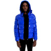 Bomber BLU DRIP Lucido