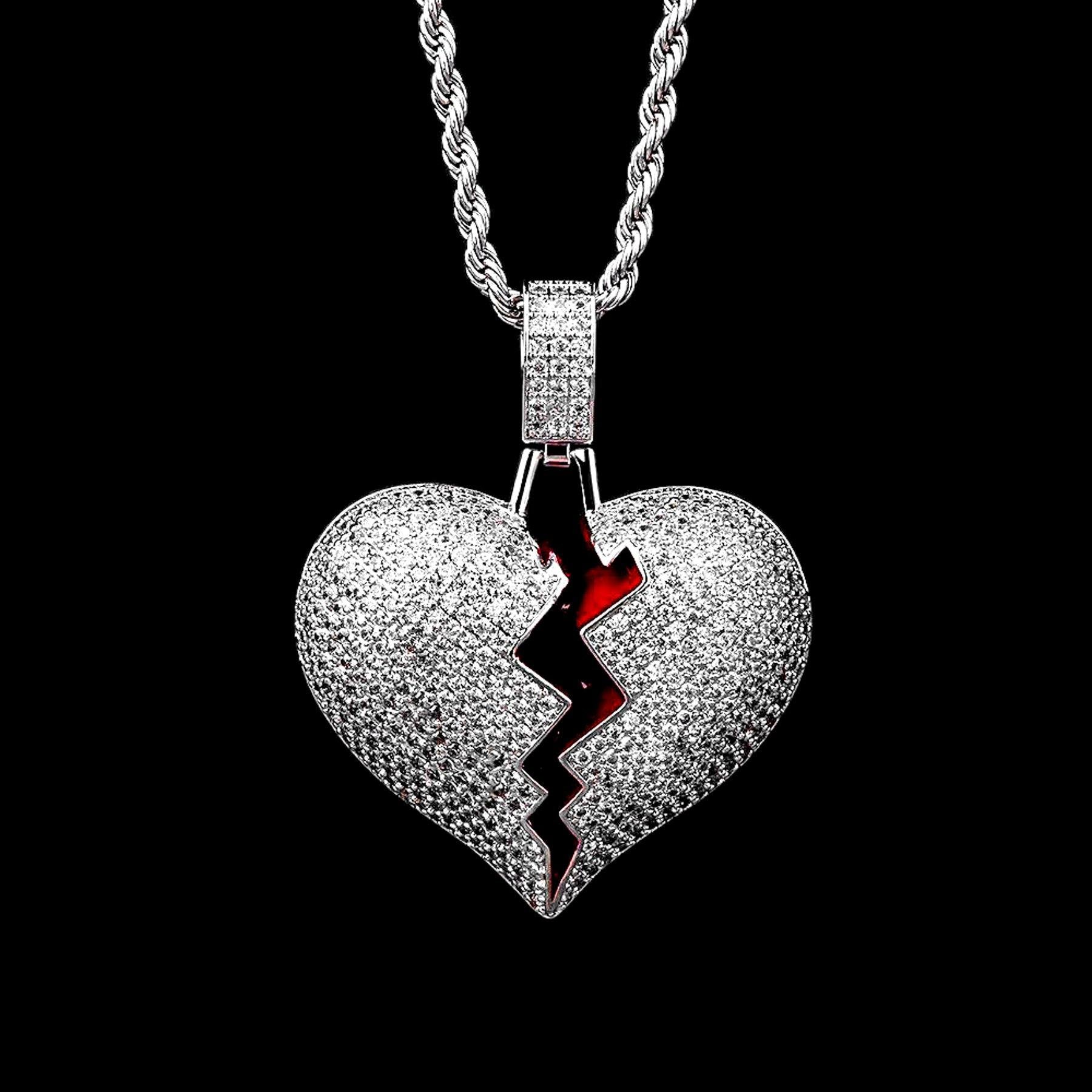 Pendente Heartbreaker - White Gold - Primo Jewels (5940570325155)