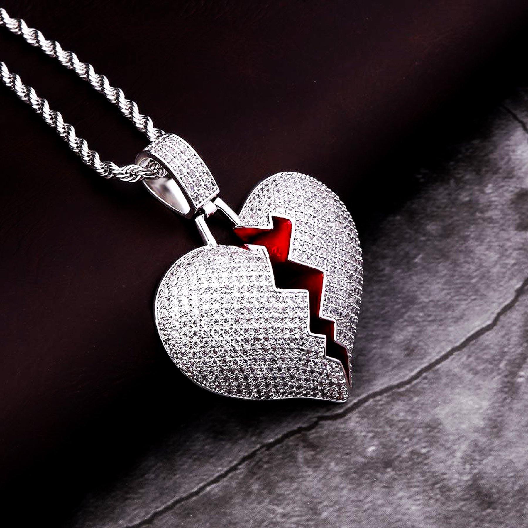 Pendente Heartbreaker - White Gold - Primo Jewels (5940570325155)