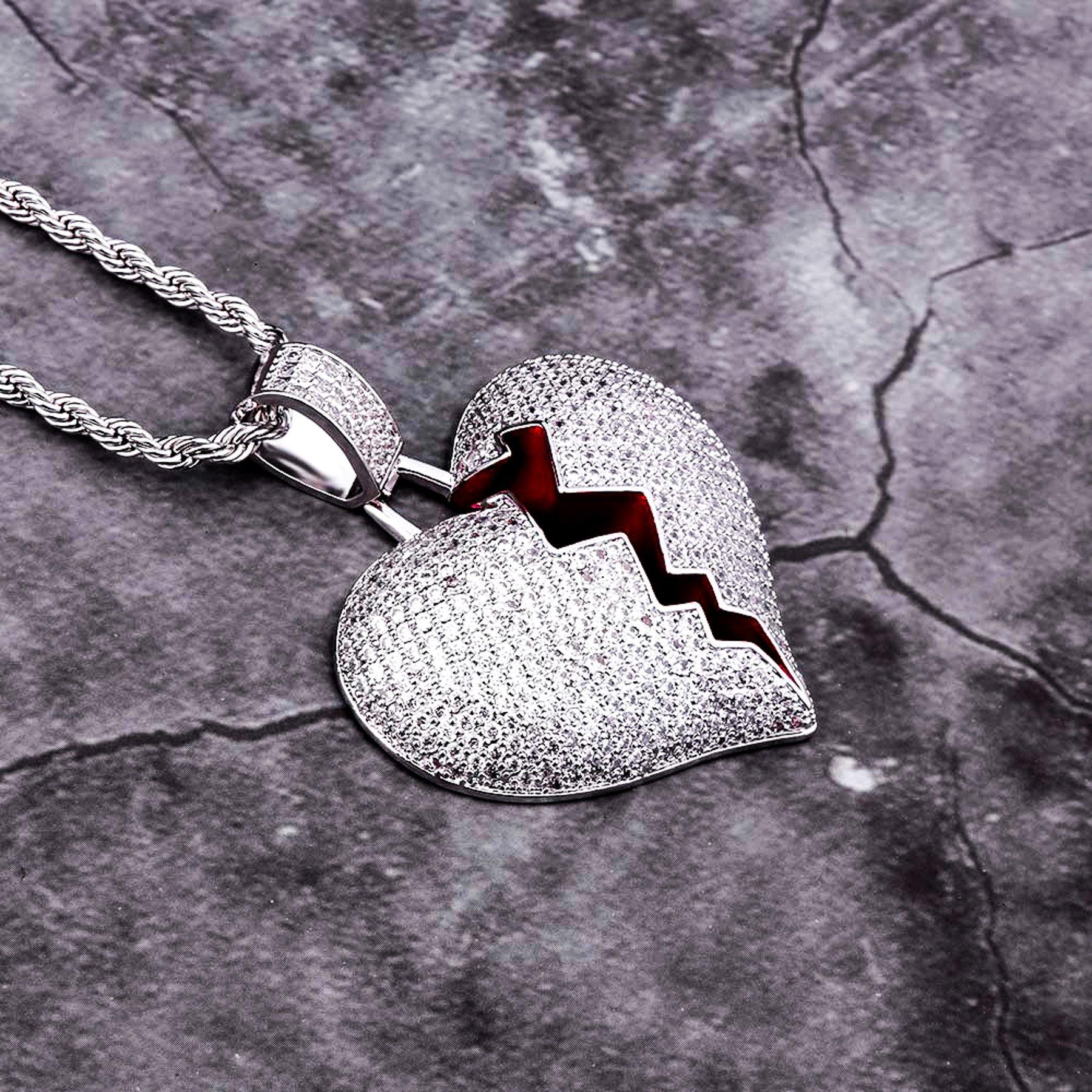 Pendente Heartbreaker - White Gold - Primo Jewels (5940570325155)