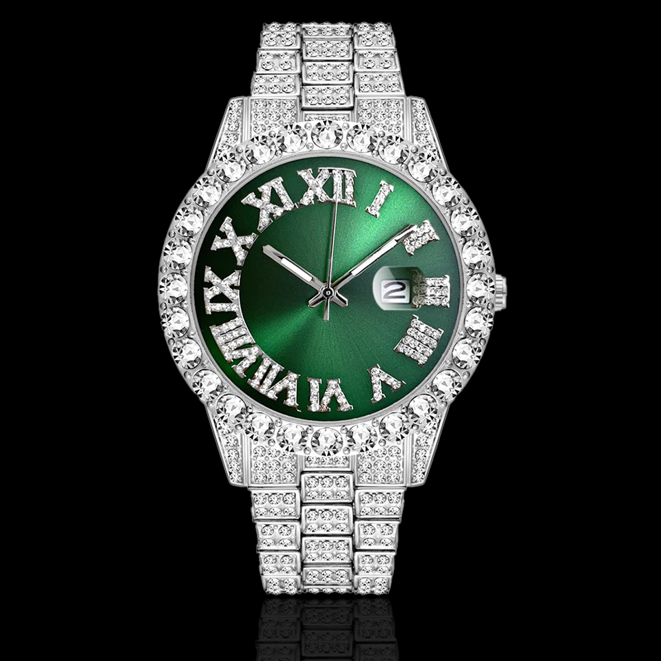 Orologio PRESIDENTIAL - Verde e Silver